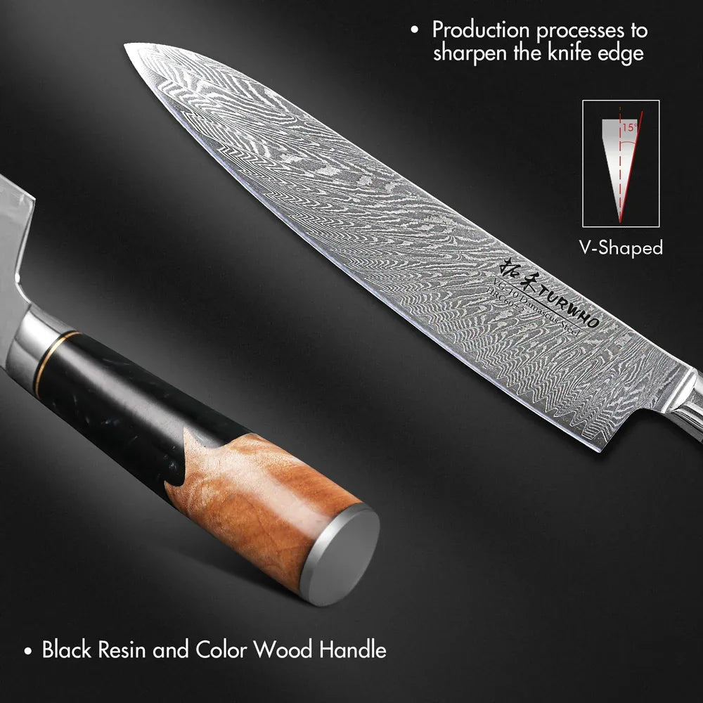 VG10 Damascus Steel Gyuto Chef Knife