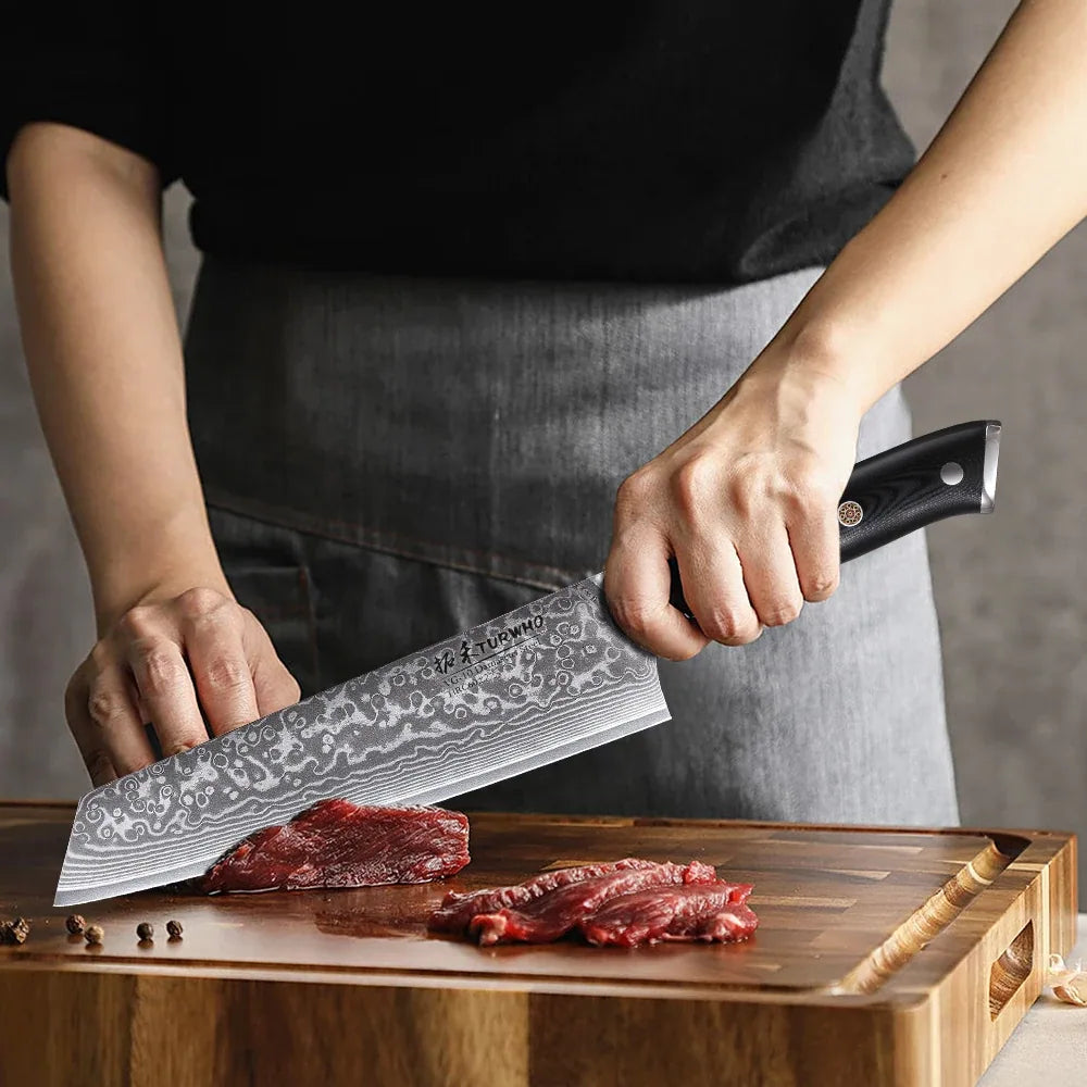 67-Layer Damascus Kiritsuke Chef Knife