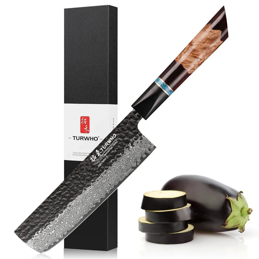 Damascus Steel Japanese Kitchen Knife