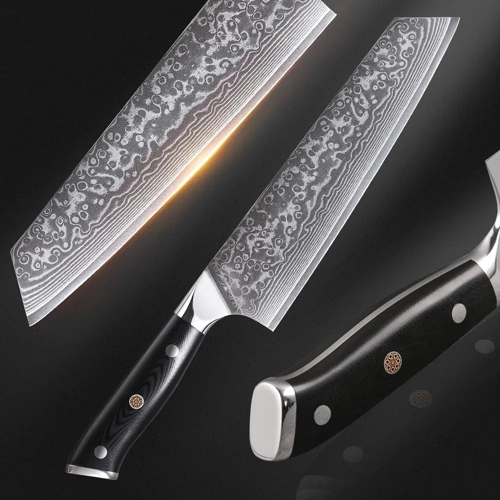 67-Layer Damascus Kiritsuke Chef Knife
