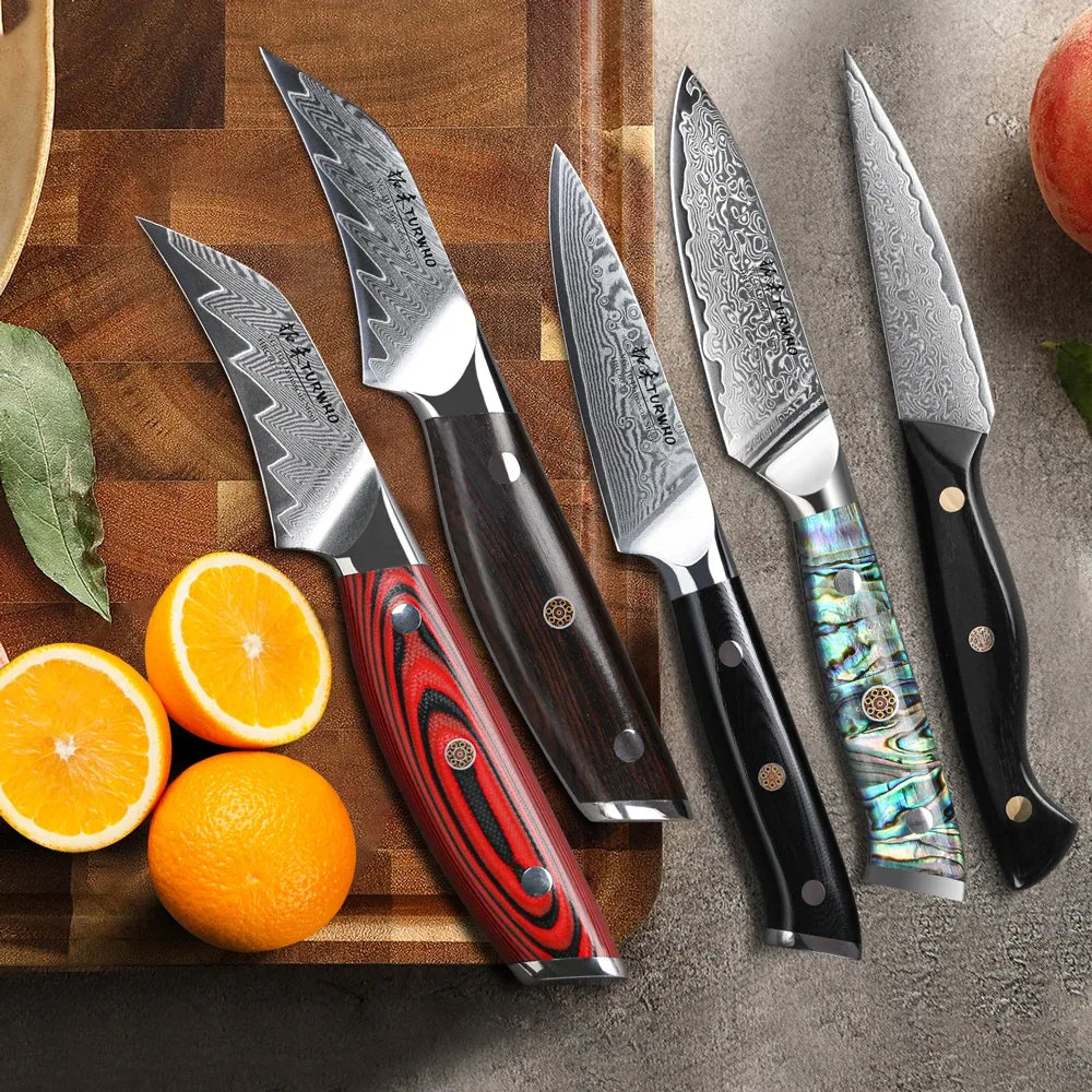Damascus Steel Paring Knife