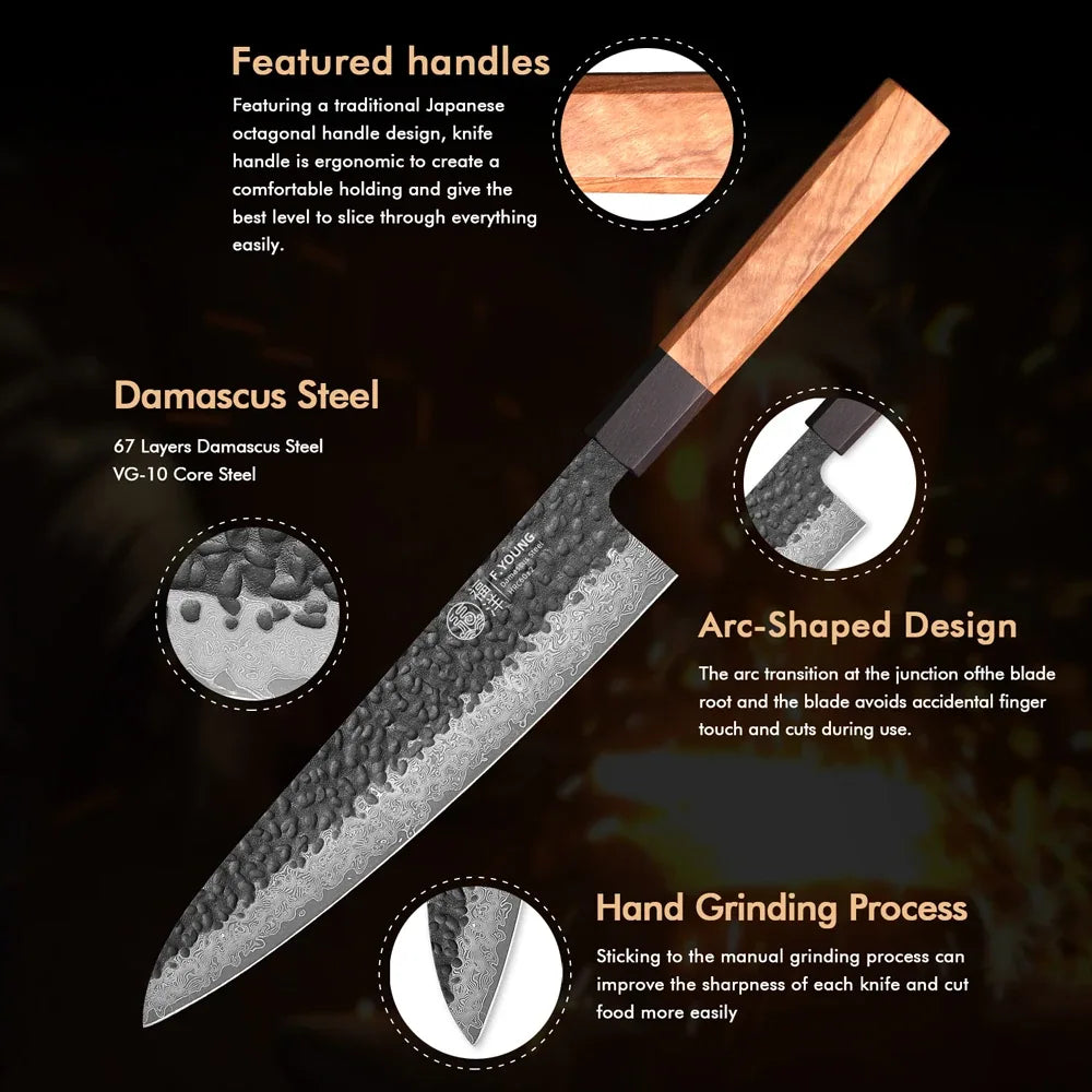 Damascus Steel Chef Knife