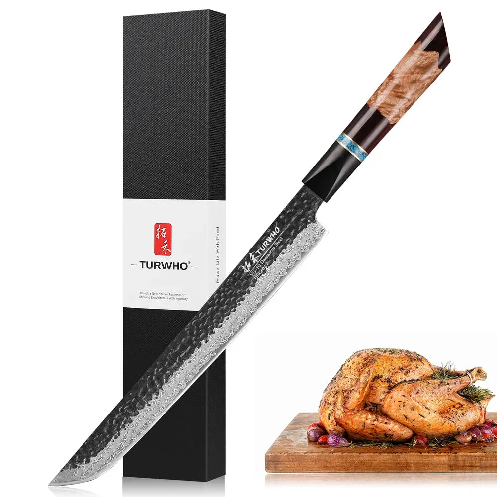 Damascus Steel Japanese Kitchen Knife