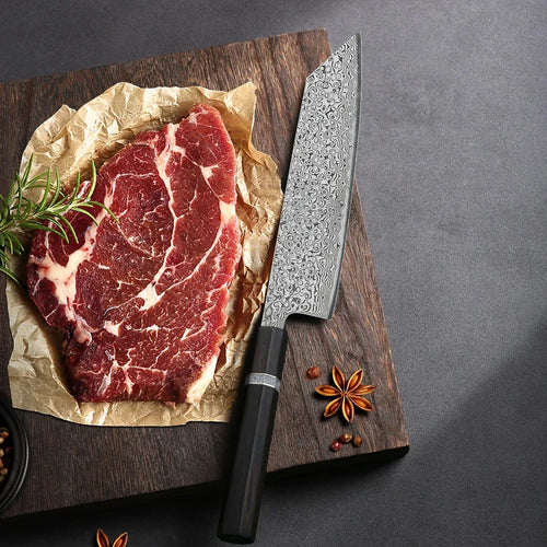 67-Layer Damascus Kiritsuke Chef Knife