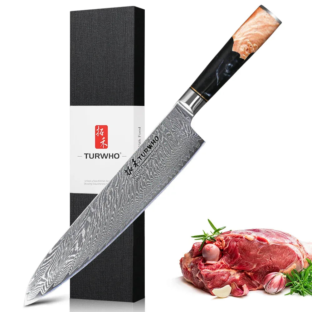VG10 Damascus Steel Gyuto Chef Knife