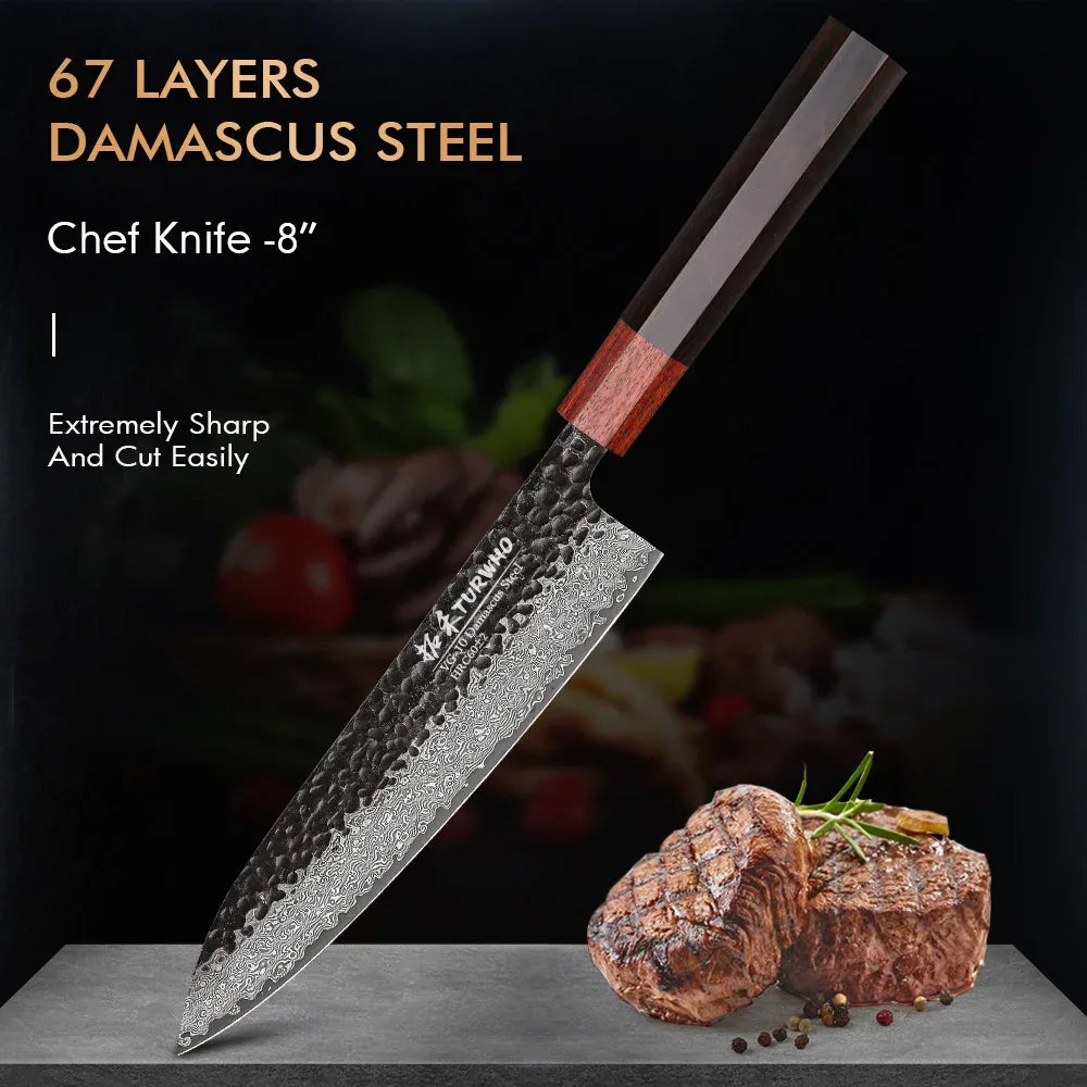 Damascus Steel VG10 Chef's Knife