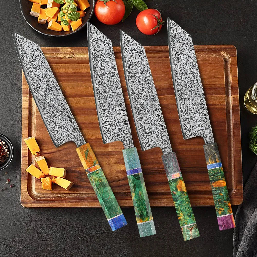 Damascus Kiritsuke Chef Knife