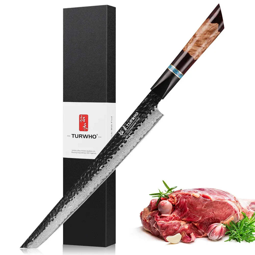 Damascus Steel Japanese Kitchen Knife