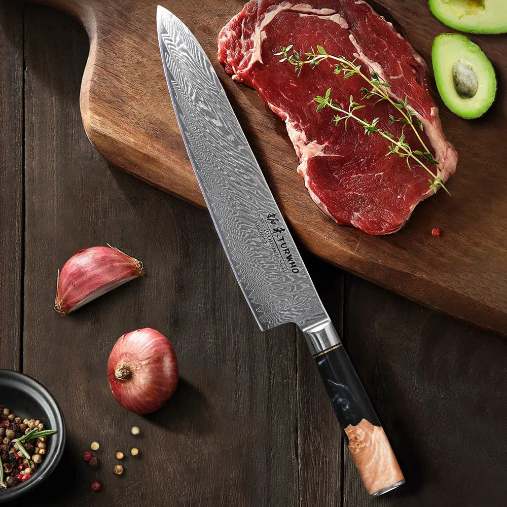 VG10 Damascus Steel Gyuto Chef Knife
